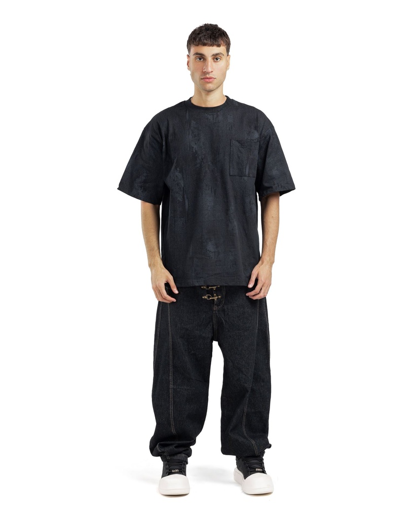 T-Shirt Crew Neck Washed - 3007