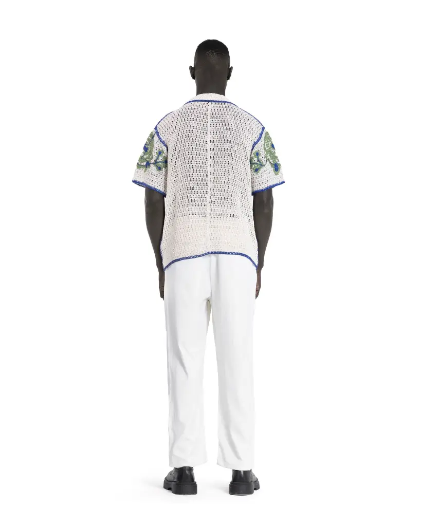 Shirt Short Sleeve Knitwear-A111