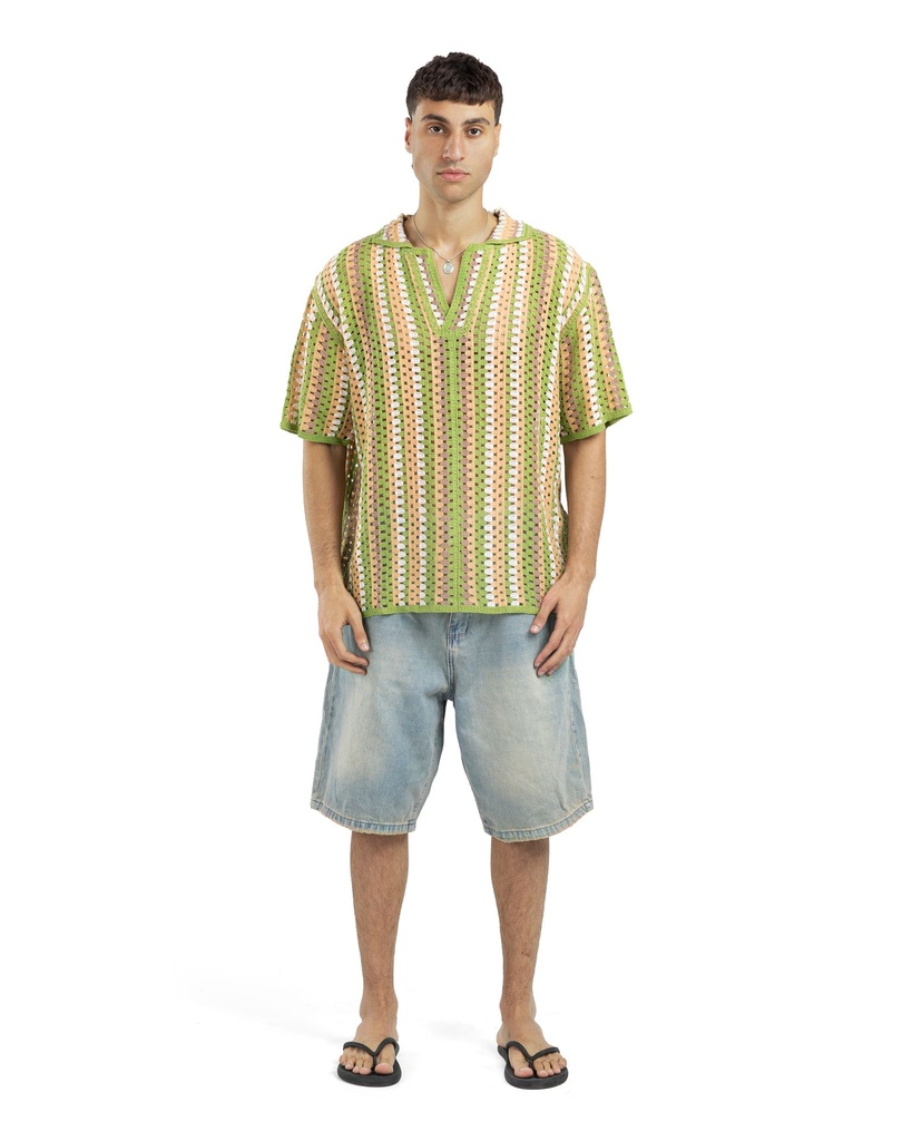 T-Shirt Polo Knitwear - A115