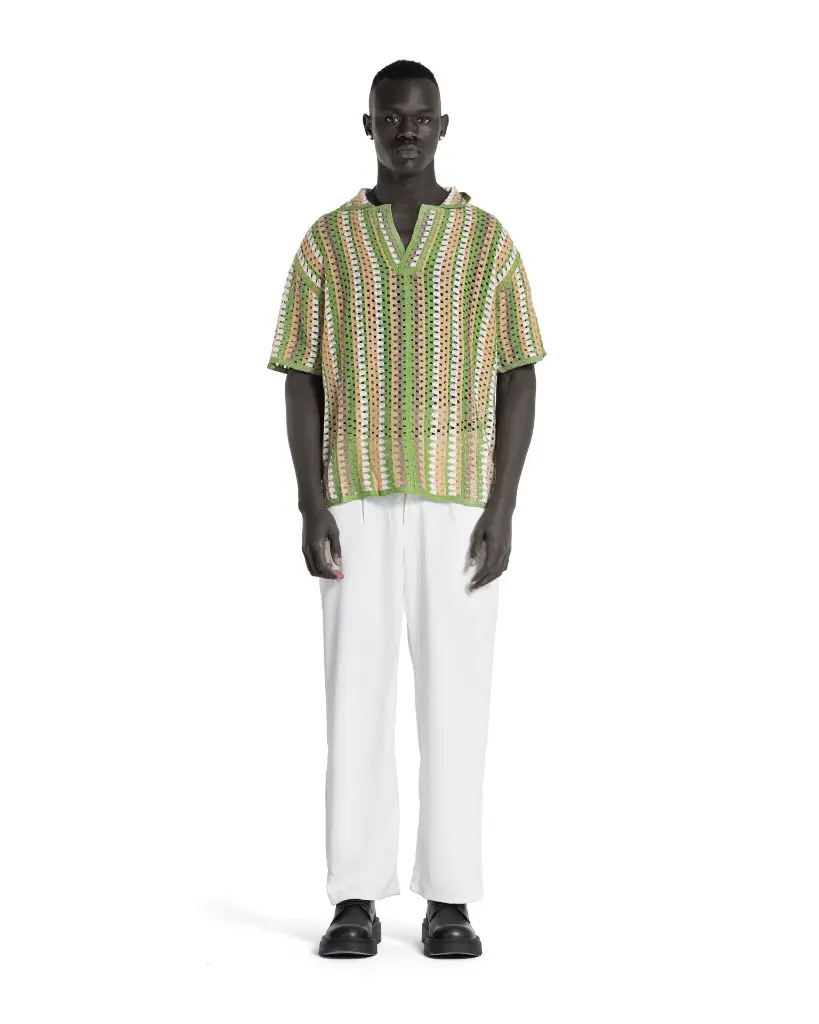 T-Shirt Polo Knitwear - A115