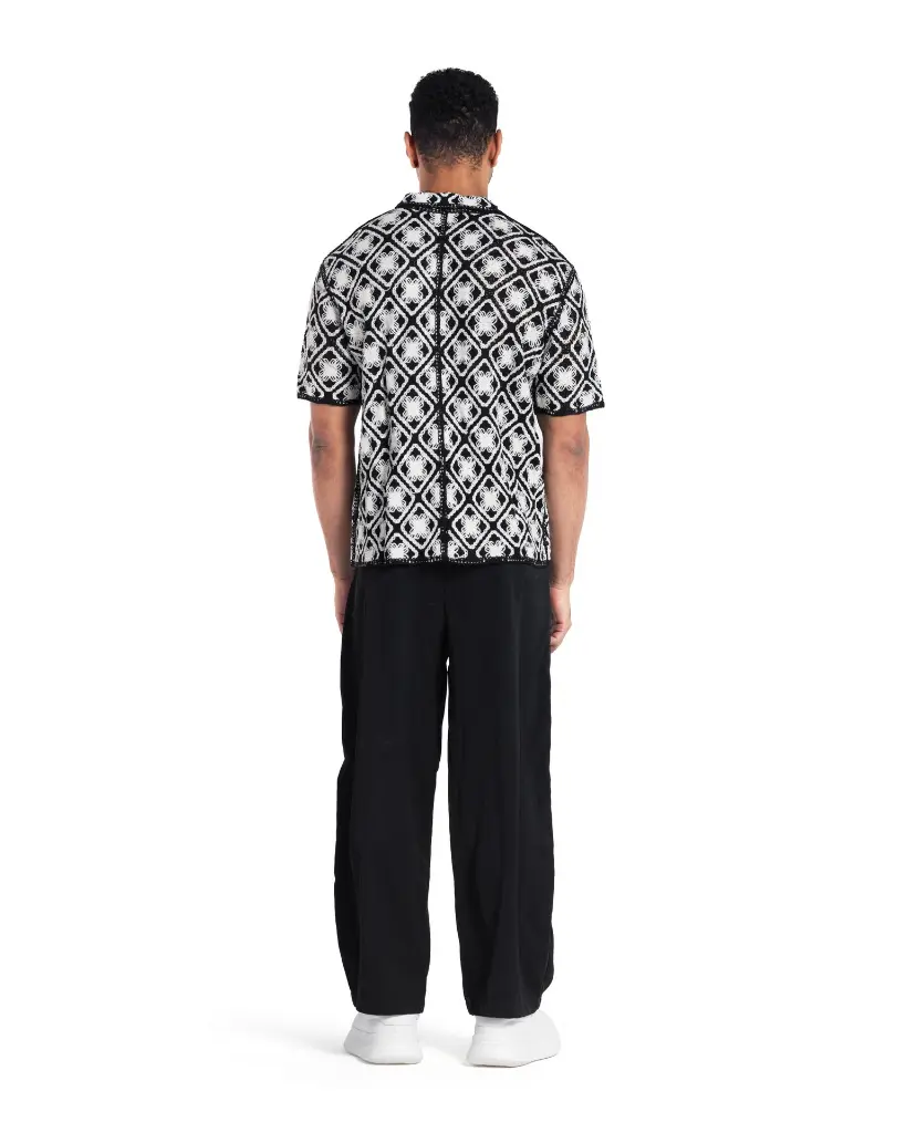 Shirt Short Sleeve Knitwear-A117
