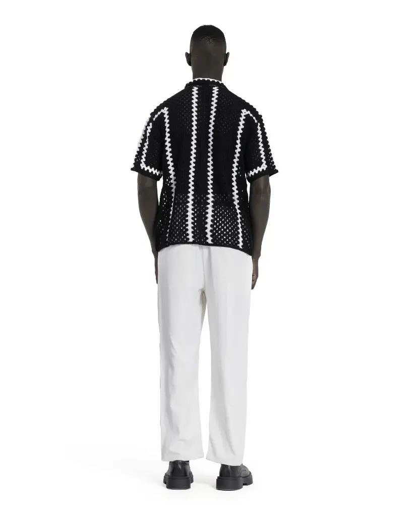 Shirt Short Sleeve Knitwear-A118