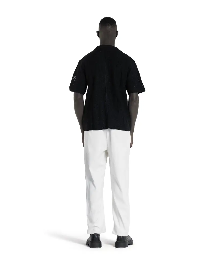 Shirt Short Sleeve Knitwear-A121