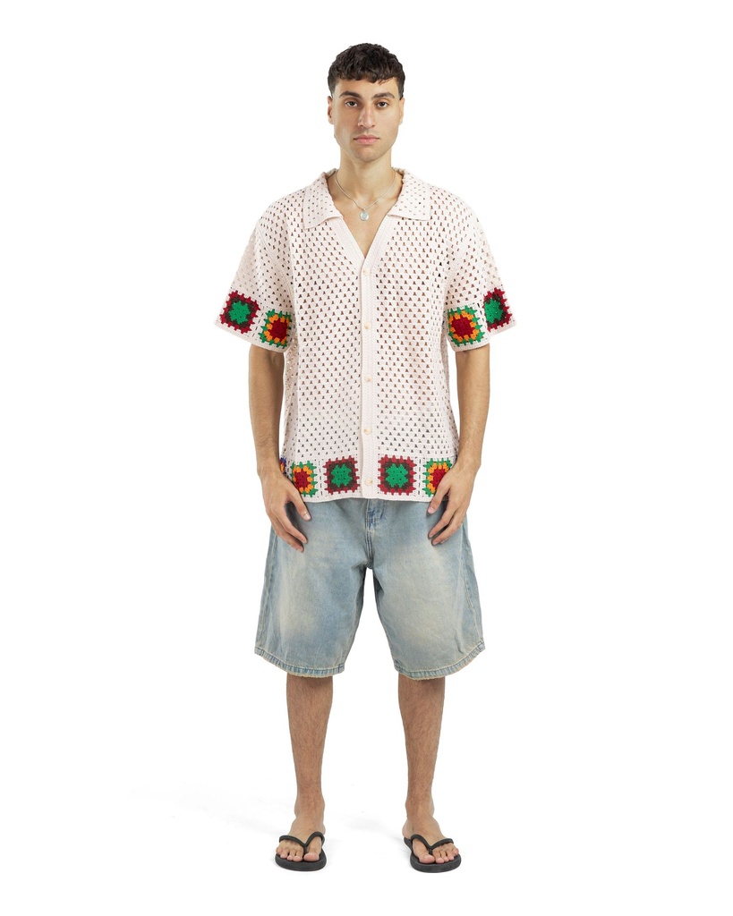Shirt Short Sleeve Knitwear-A125
