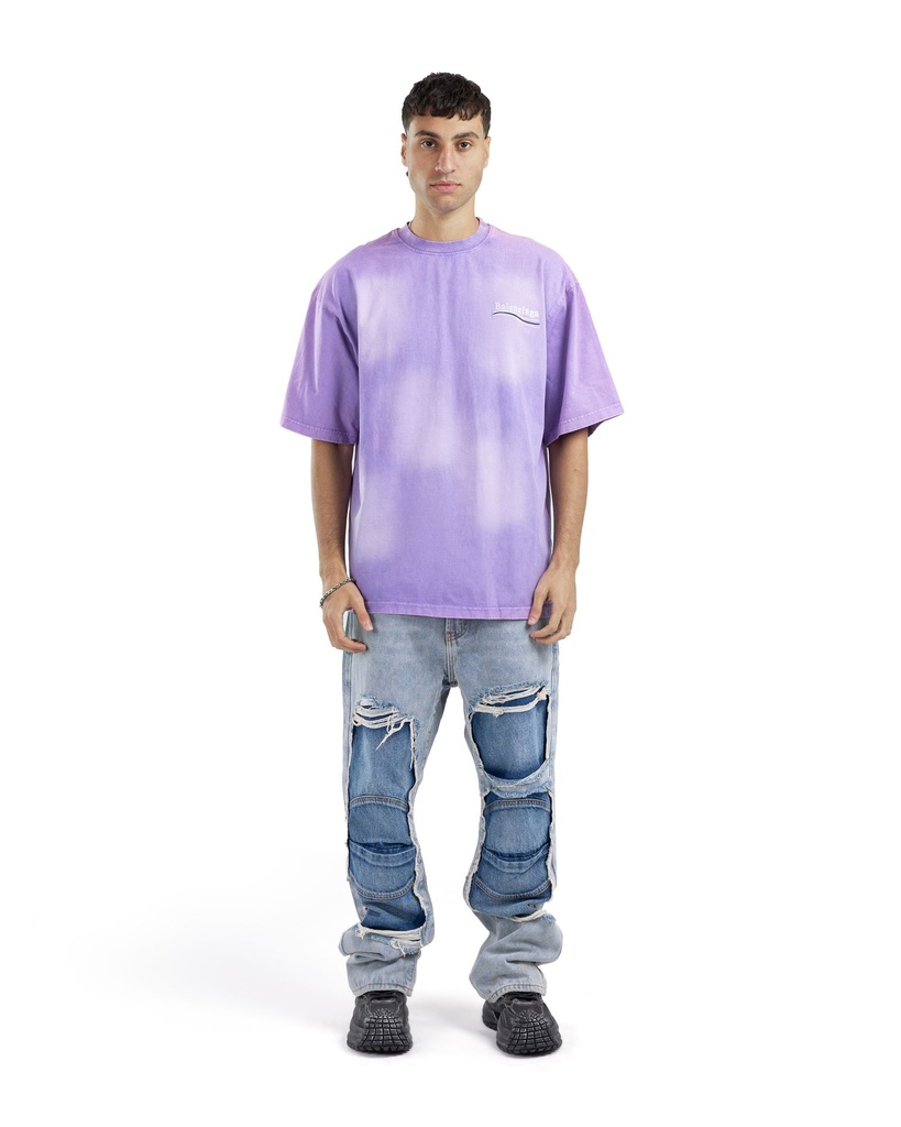 T-Shirt Crew Neck Brocaded-Plv202