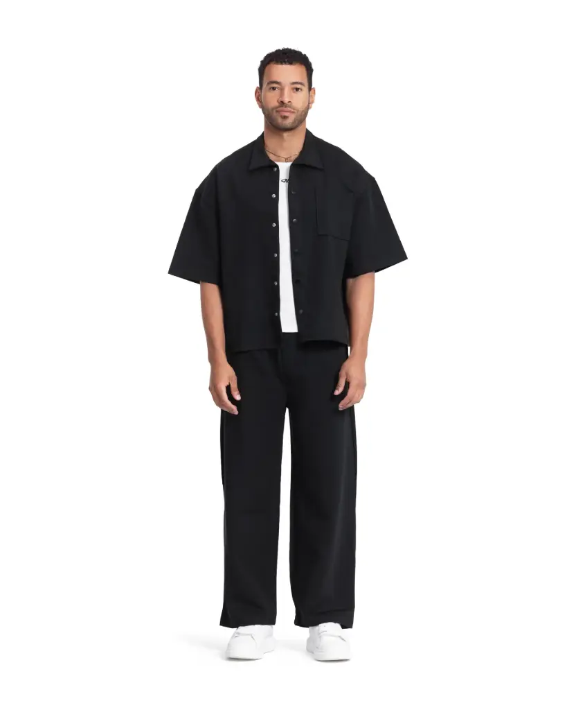 Suits Short Sleeve With Pocket-W5129